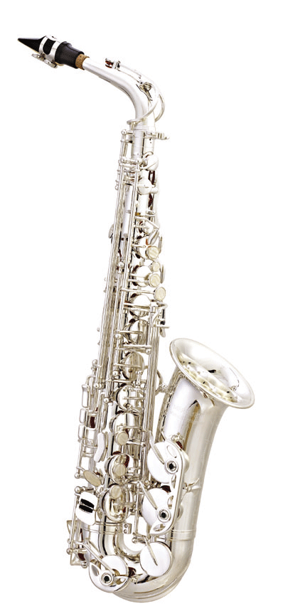 Alto Saxophones Silver Plated